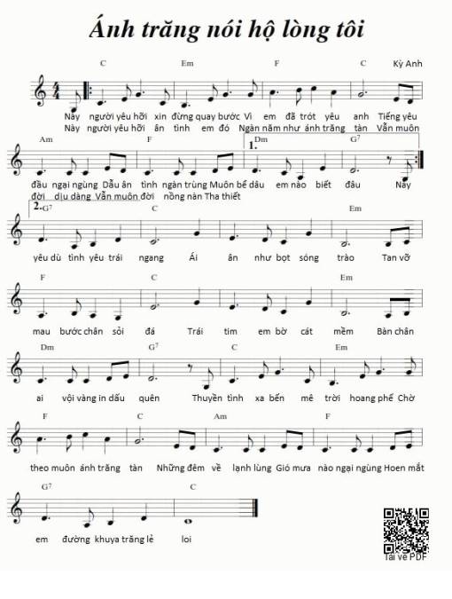 Ánh Trăng Nói Hộ Lòng Tôi
