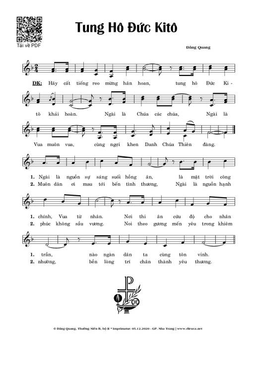 Tung Hô Đức Kitô