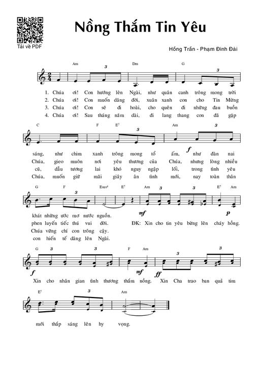 Nồng thắm tin yêu