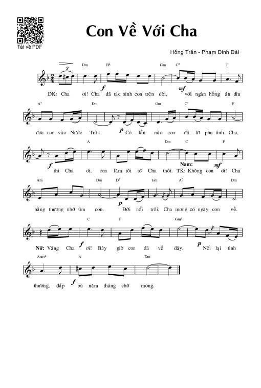 Con về với Cha