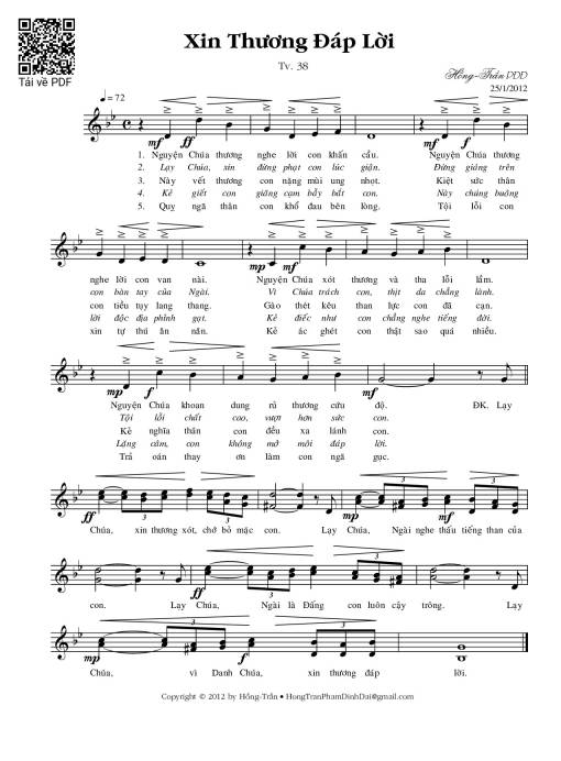 Xin thương đáp lời