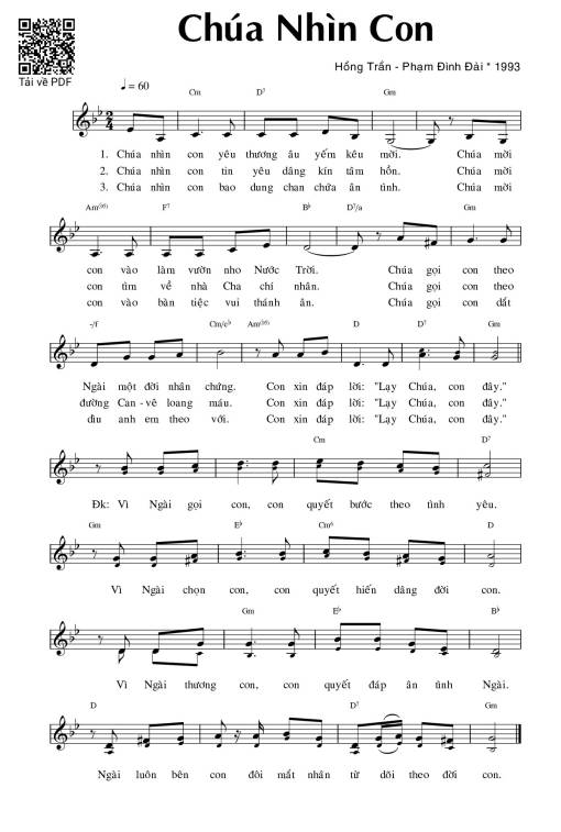 Chúa nhìn con - Phạm Đình Đài