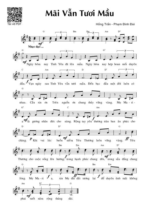 Mãi vẫn tươi màu