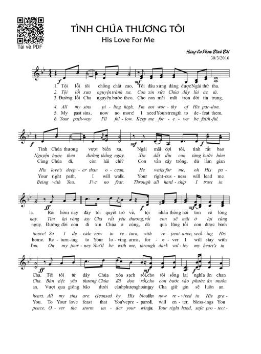 Tình Chúa thương tôi