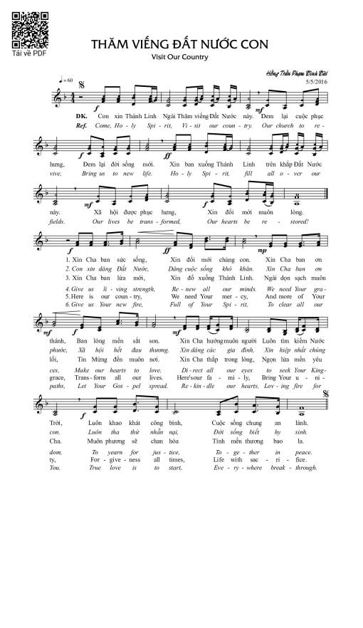 Thăm viếng đất nước con