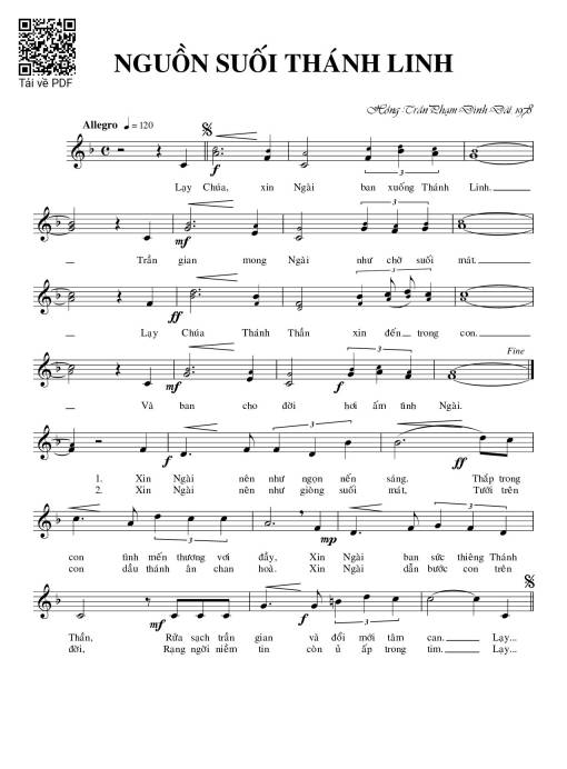 Nguồn Suối Thánh Linh