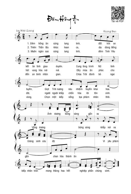 Đêm hồng ân - Hương Đan