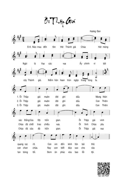 Ôi Thập Giá - Hương Đan