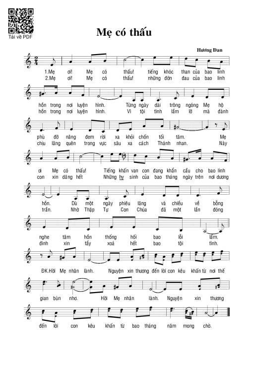 Mẹ có thấu - Hương Đan