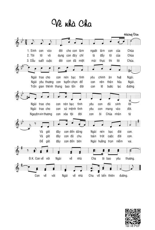 Về nhà Cha - Hương Đan