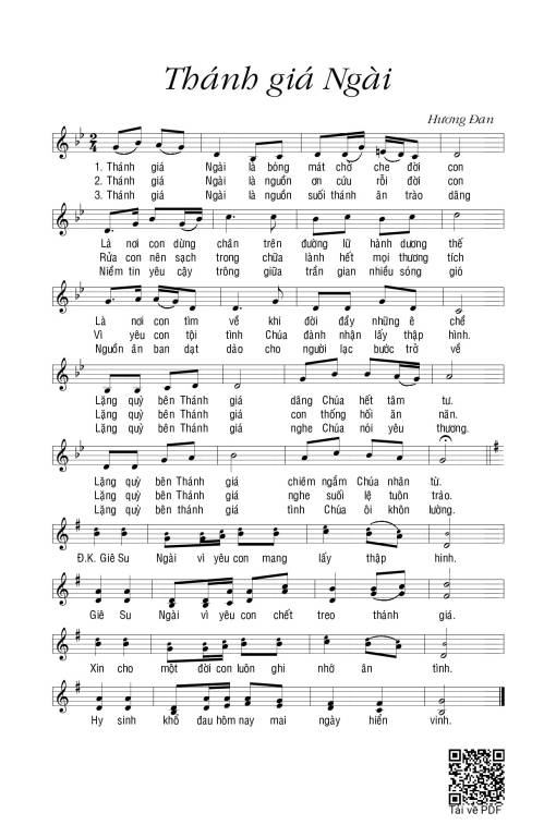 Thánh Giá Ngài - Hương Đan