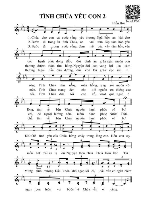 Tình Chúa yêu con 2