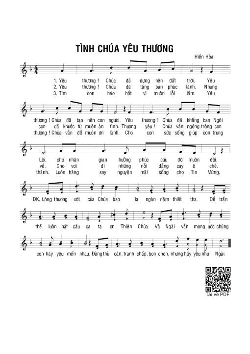 Tình Chúa yêu thương