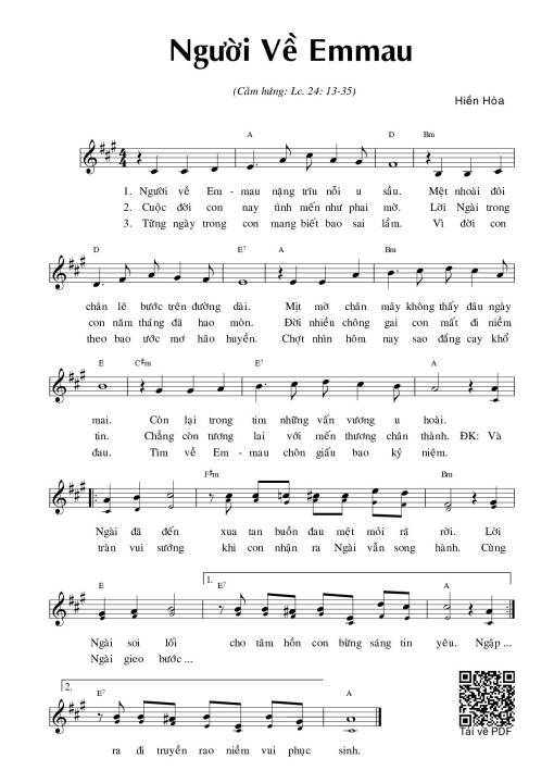 Người về Emmau (Lc. 24)