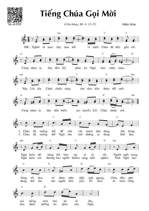 Tiếng Chúa gọi mời (Mt. 4)