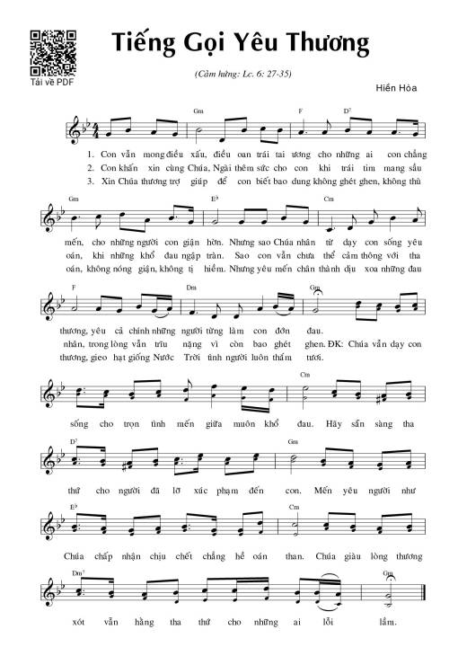 Tiếng gọi yêu thương (Lc. 6)