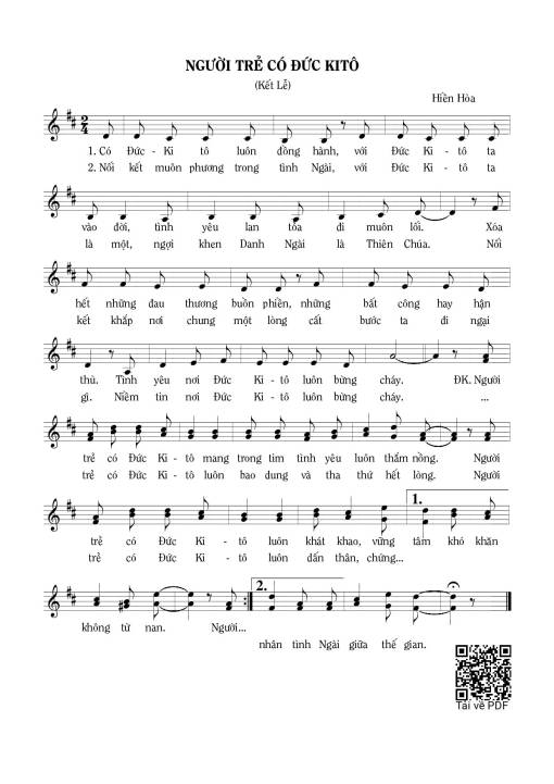 Người trẻ có Đức Kitô