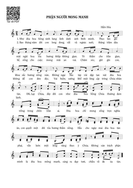 Phận người mong manh