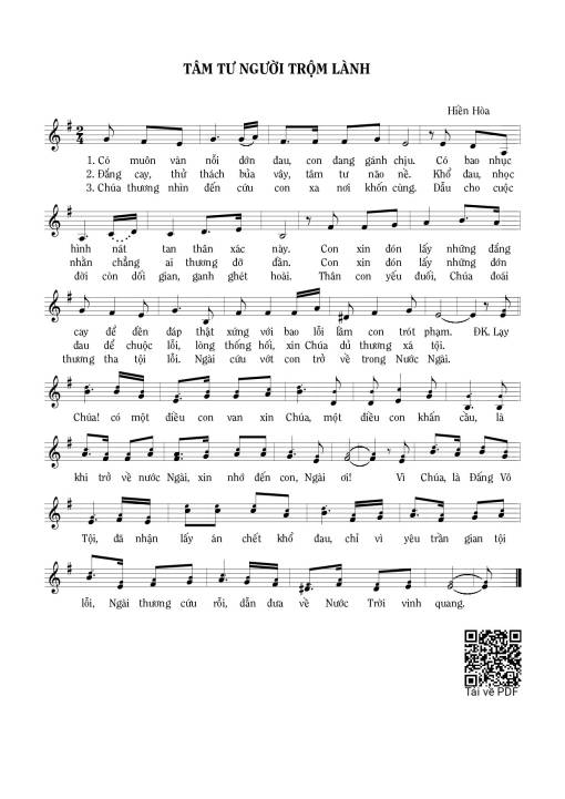 Tâm tư người trộm lành