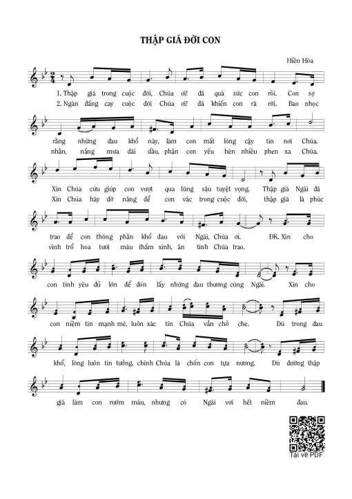 Thập giá đời con