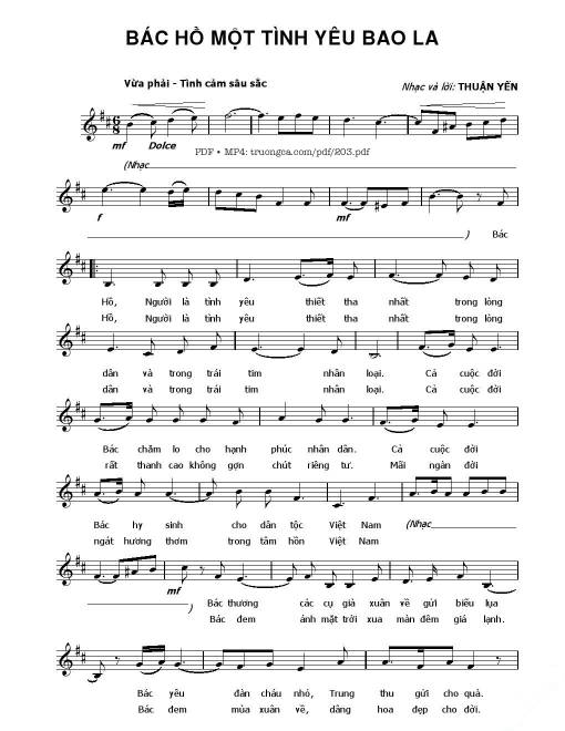 Bác Hồ một tình yêu bao la