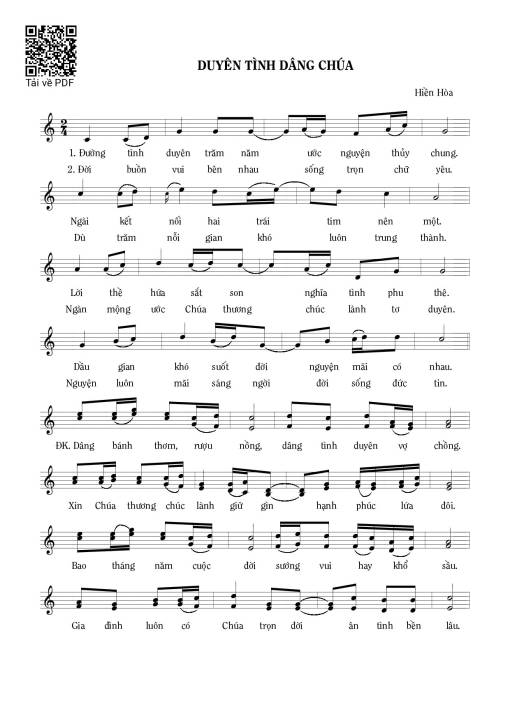 Duyên tình dâng Chúa&nbsp;