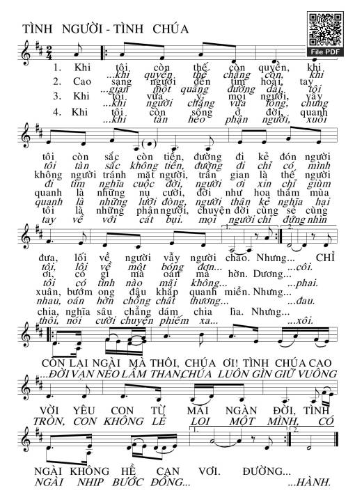 Tình Người Tình Chúa