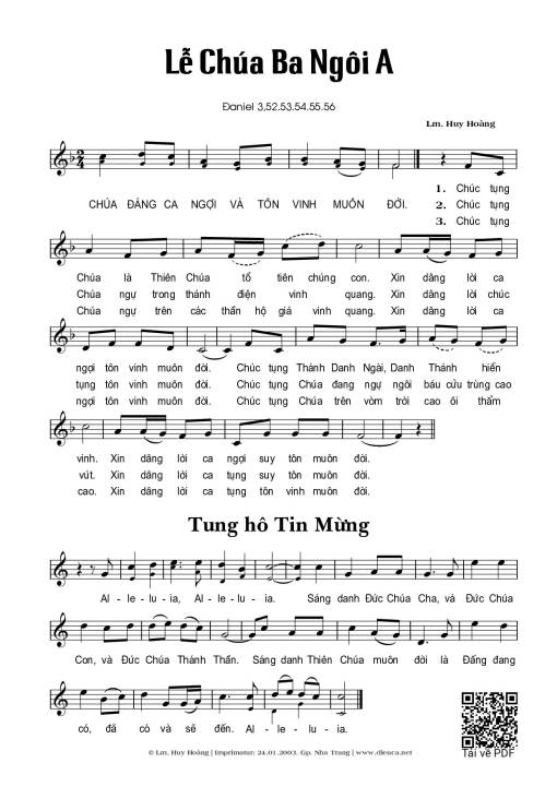 Lễ Chúa Ba Ngôi A (Dn. 3)
