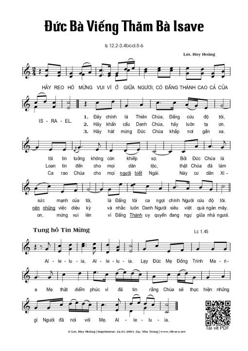 Đức Bà Viếng Thăm Bà Isave