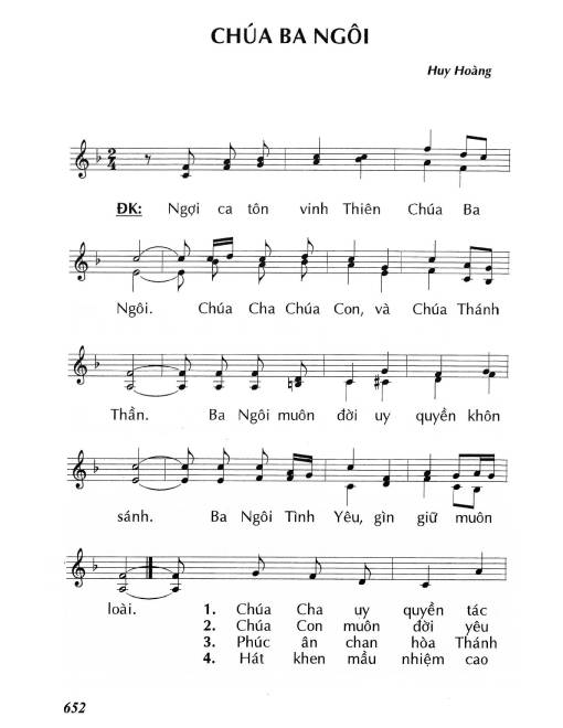 Chúa Ba Ngôi - Huy Hoàng