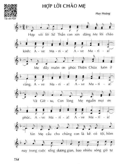 Hợp lời chào Mẹ