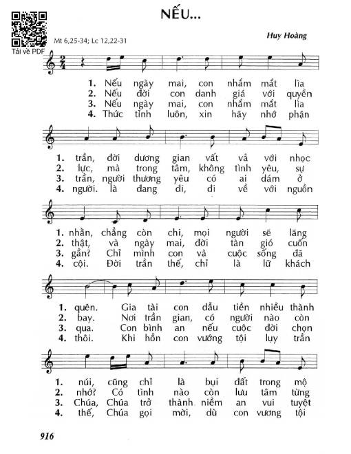 Nếu…  - Huy Hoàng