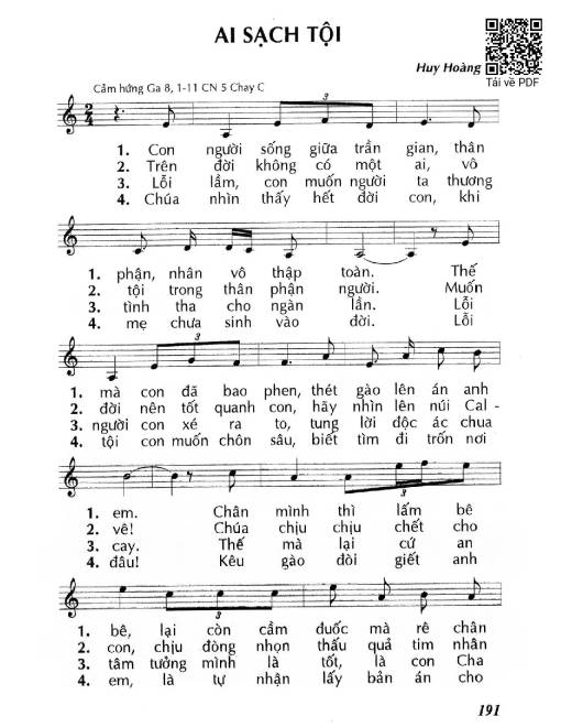 Ai sạch tội (Ga. 8)