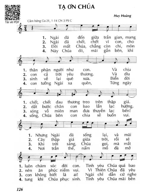 Tạ ơn Chúa (Ga. 21)