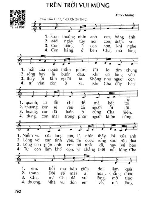 Trên trời vui mừng (Lc. 15)