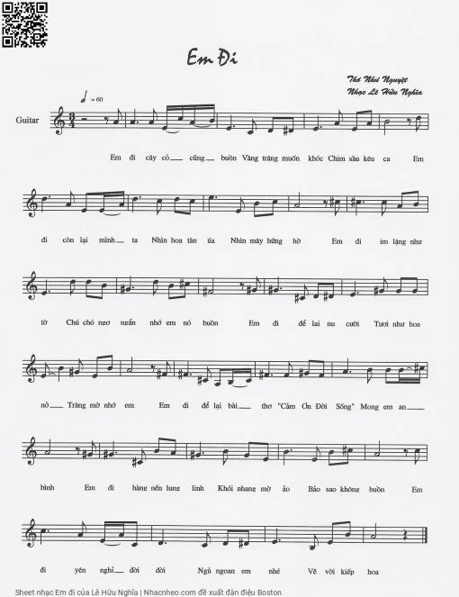Em đi - Lê Hữu Nghĩa