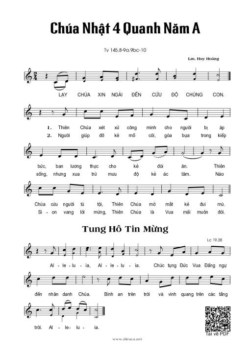 Chúa Nhật 4A Thường Niên (Thánh Vịnh 145)