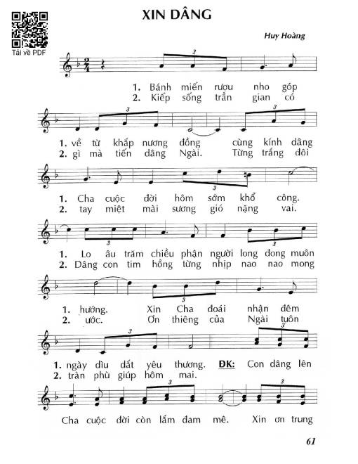 Xin dâng - Huy Hoàng