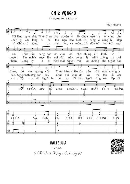 Chúa nhật 2B Mùa Vọng 