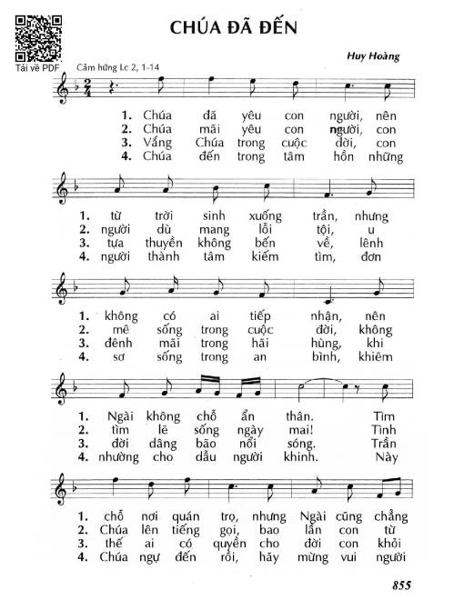 Chúa đã đến - Huy Hoàng