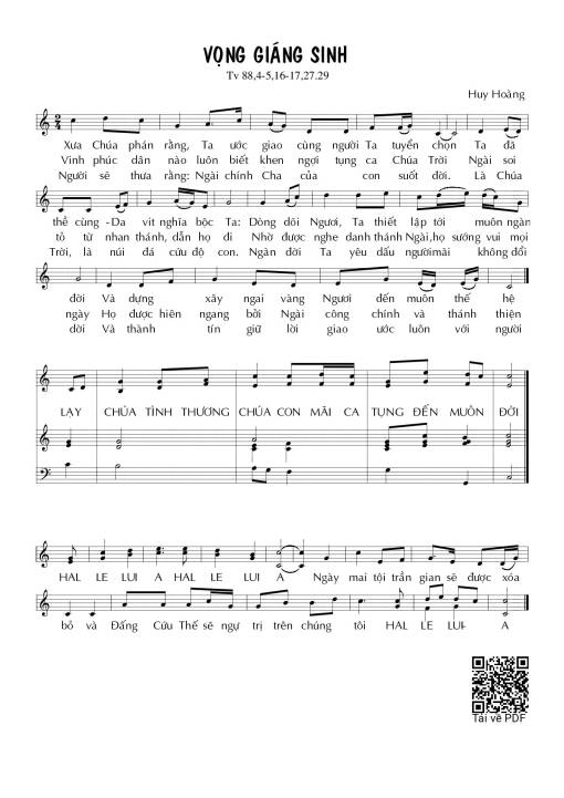 Đáp ca lễ Vọng Giáng Sinh