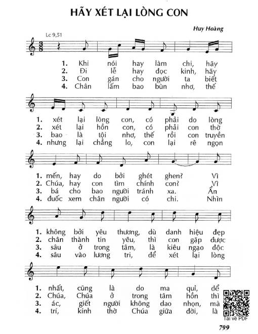 Hãy xét lại lòng con