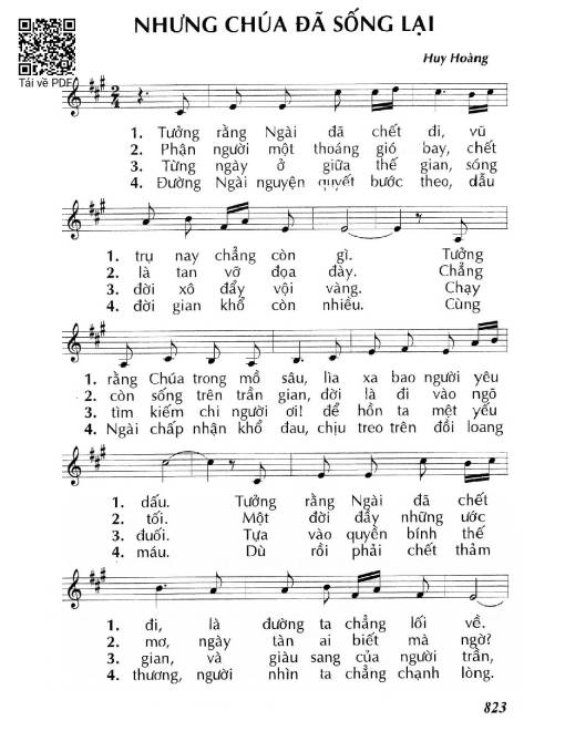 Nhưng Chúa đã sống lại