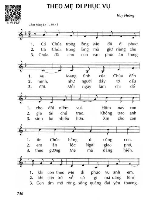 Theo Mẹ đi phục vụ