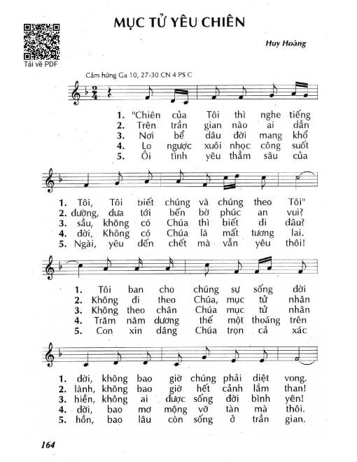 Mục tử yêu chiên (Ga 10, 27-30) – Chúa Nhật 4 Phục Sinh/C.