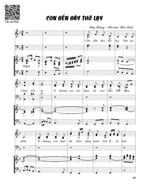 Con đến đây thờ lạy – Huy Hoàng