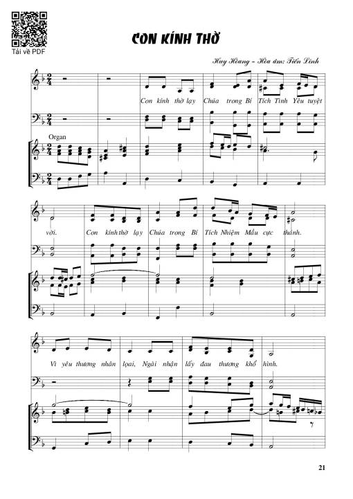 Con kính thờ – Huy Hoàng