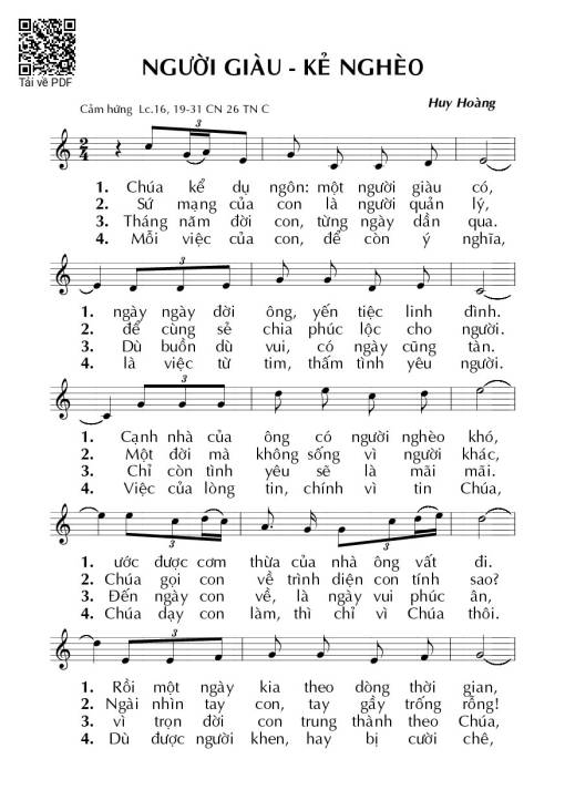 Người giàu kẻ nghèo – Huy Hoàng