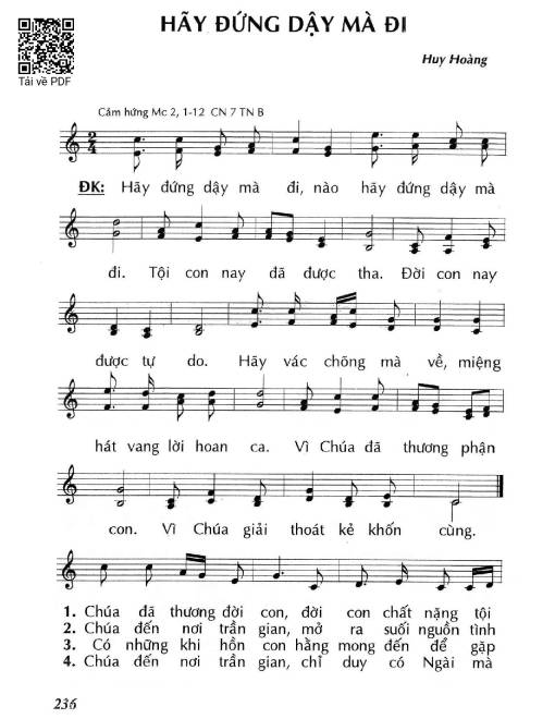 Hãy đứng dậy mà đi