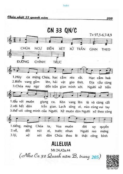 Chúa Nhật 33C Thường Niên 